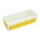 18 Oz. Paper Baking Loaf Pans in Fun Colors - Yellow Dot